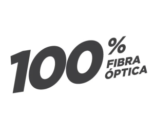 100% fibra óptica