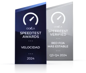El Internet más rápido de Perú y el más estable de Latinoamérica. Premio Ookla SpeedTest Awards