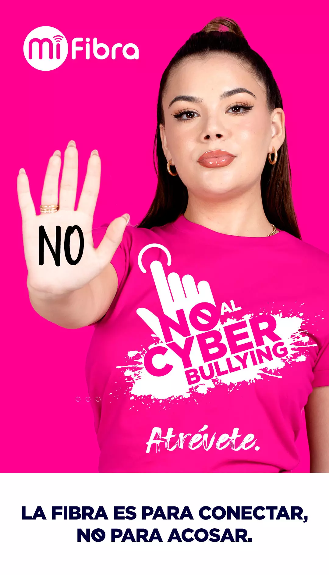 La fibra es para conectar, no para acosar