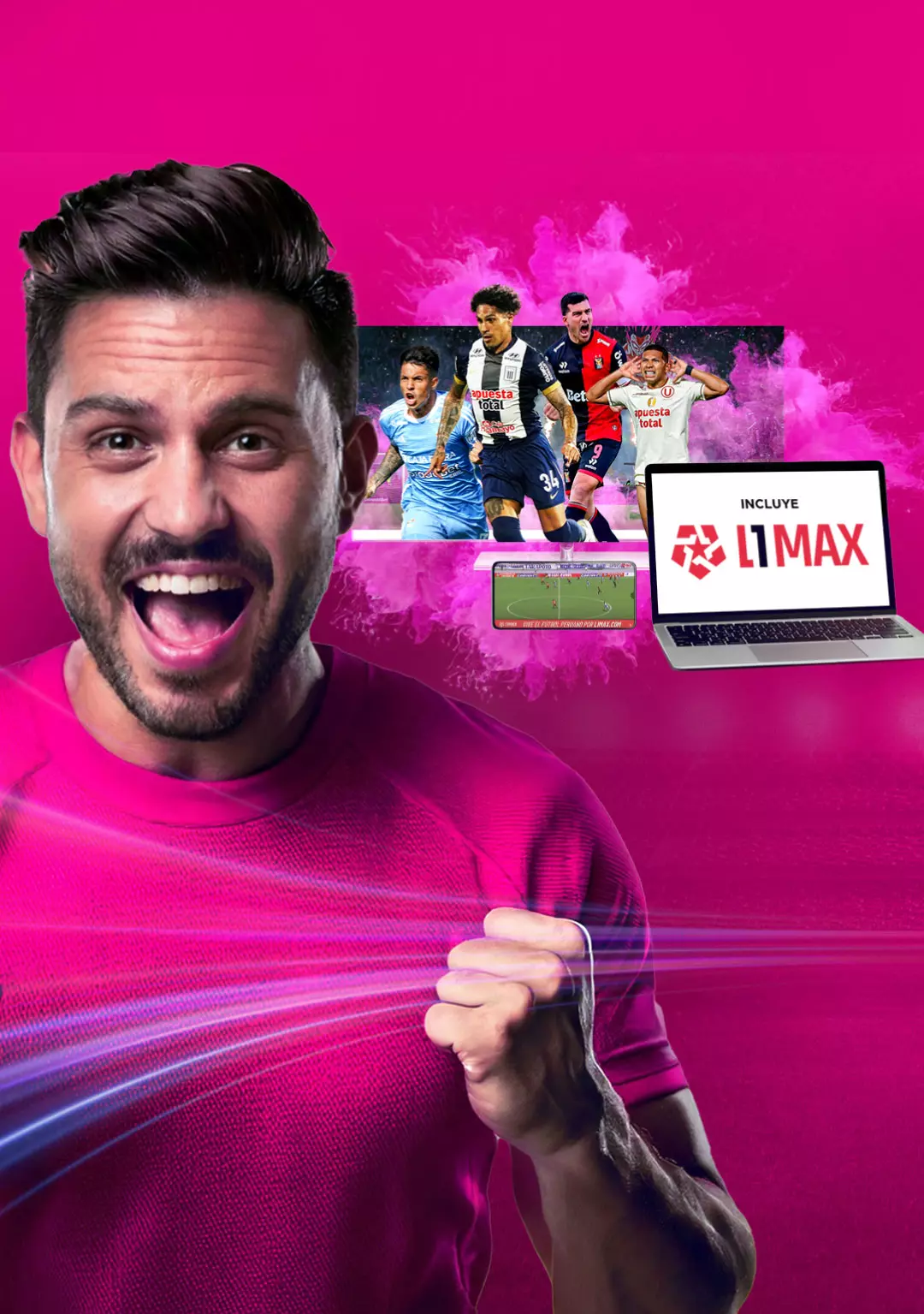 Disfruta de la TV Digital con MiFibra TV con más de 80 canales incluido L1 MAX