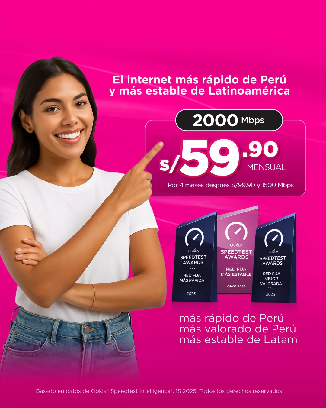 El internet más rápido de Perú y más estable de Latinoamérica