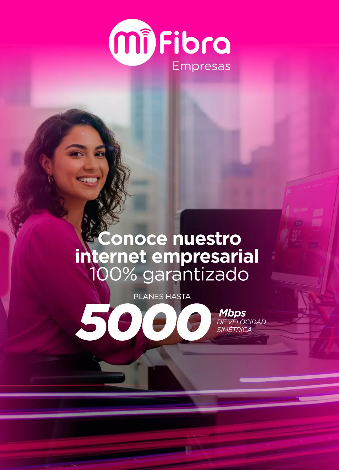 Conoce nuestro internet empresarial 100% garantizado