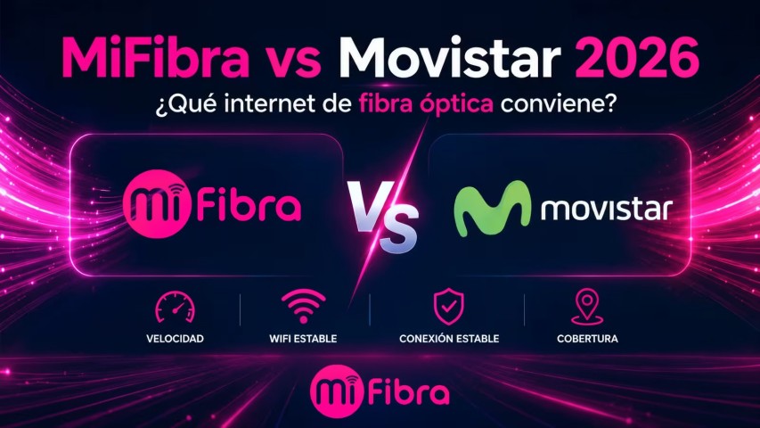 Comparativa de internet de fibra