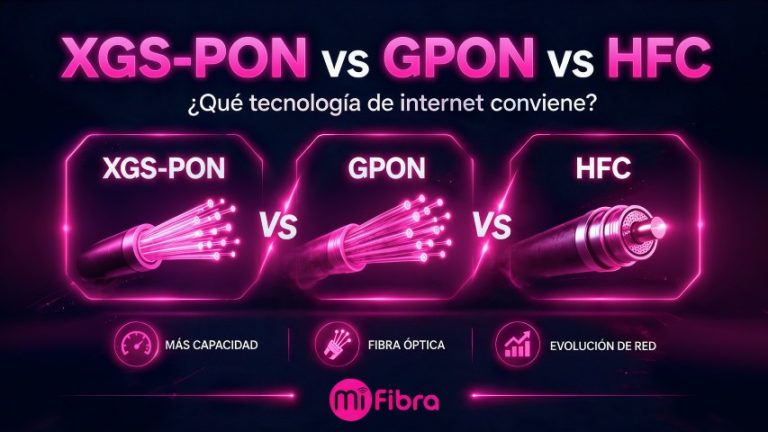 Comparación de tecnologías de internet